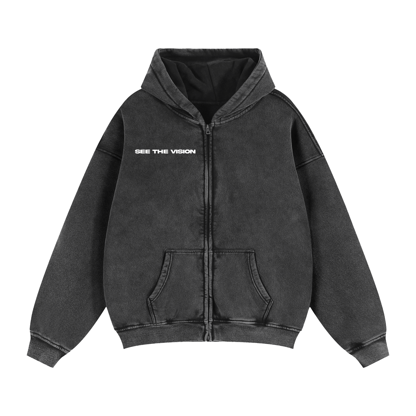 Courtside Vision "See The Vision" Zip Up Jacket